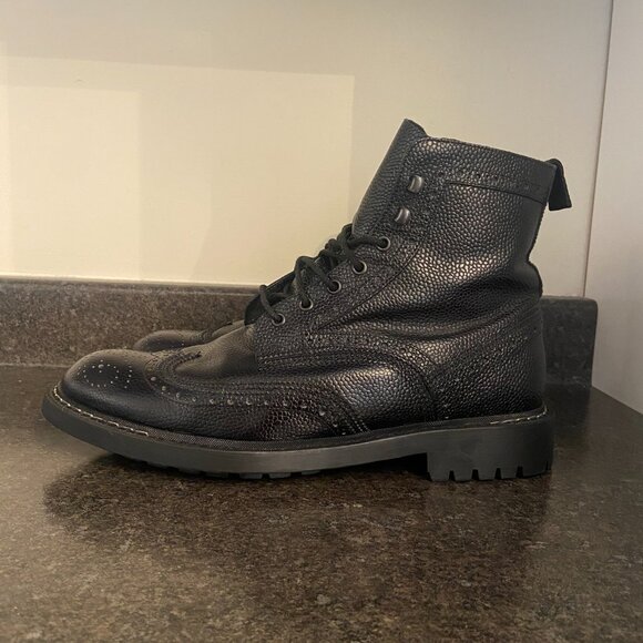 Givenchy Lace-Up Leather Wingtip Boots - Size 45EU/11US - Picture 4 of 9